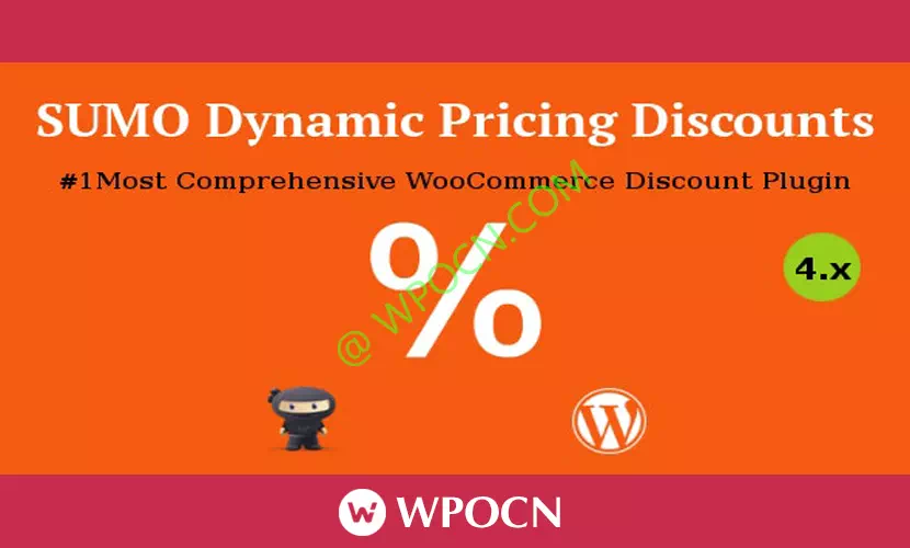SUMO WooCommerce Dynamic Pricing Discounts英文版插件 – 动态折扣定价插件-糖果博客