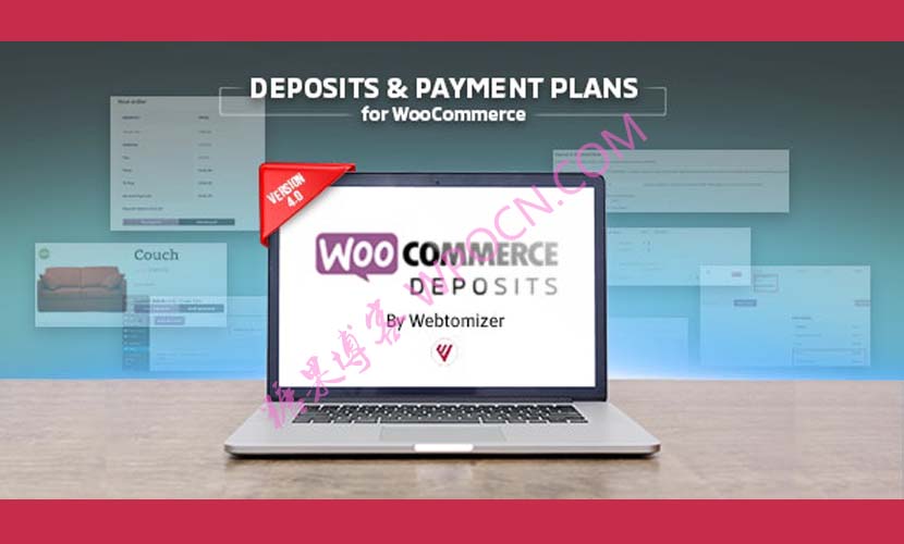 WooCommerce Deposits – 商城部分支付插件(已汉化)-糖果博客