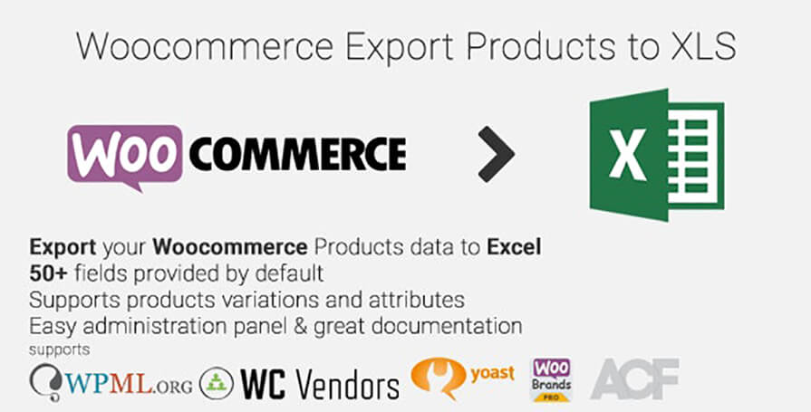 Woocommerce Export Products to XLS – 产品导出到XLS插件(已汉化)-糖果博客