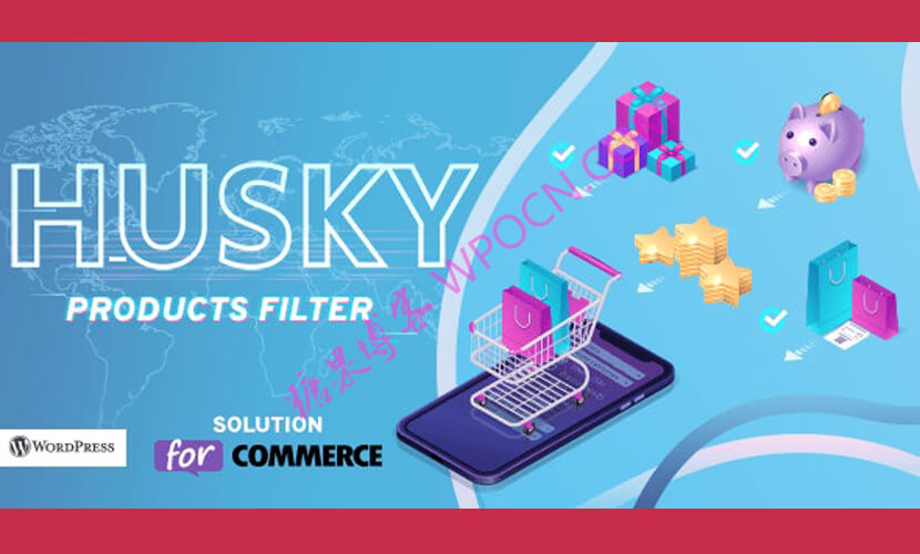 HUSKY英文版插件 - 产品过滤器插件-糖果博客