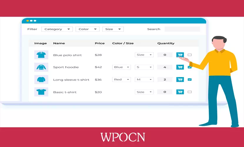 WooCommerce Product Table英文版插件 – 产品列表插件-糖果博客