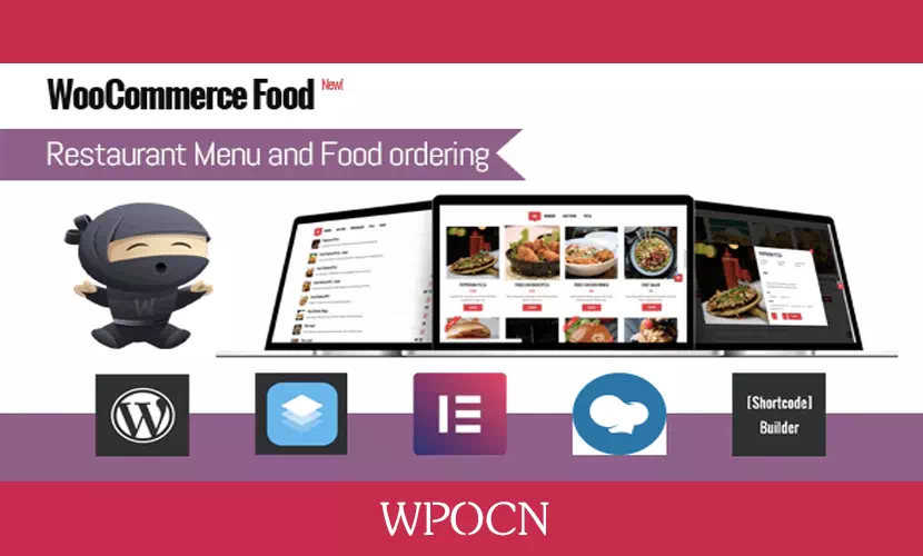 WooCommerce Food英文版插件 – 餐厅菜单和食品订购插件-糖果博客