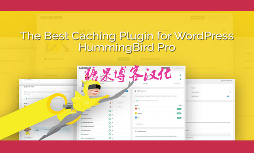 Hummingbird Pro – 网站优化加速插件(已汉化)-糖果博客