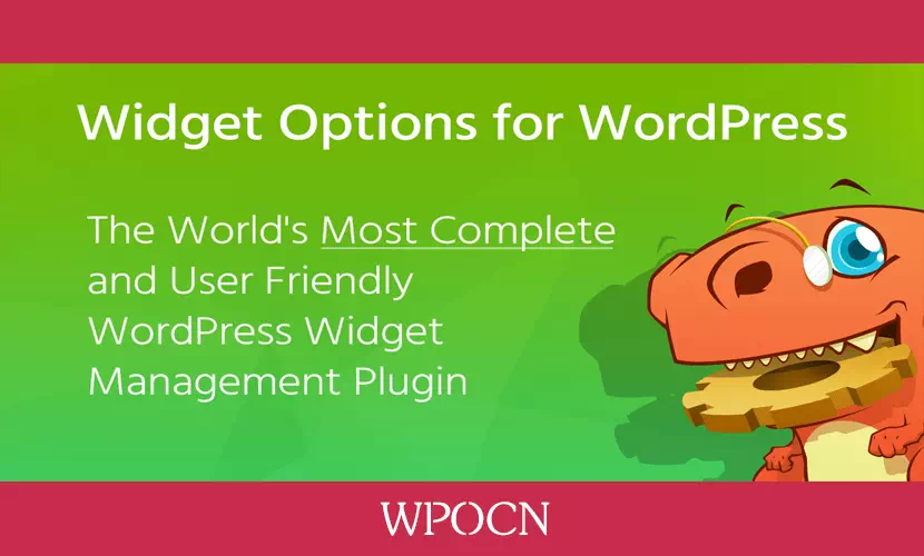 Extended Widget Options英文版插件 – 小工具扩展插件-糖果博客