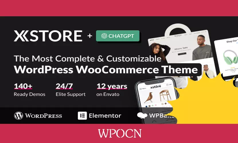 XStore英文版主题 – 多用途商城WordPress主题-糖果博客