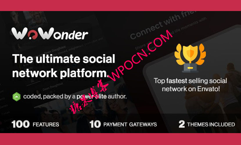 WoWonder – 终极PHP社交网络平台-糖果博客
