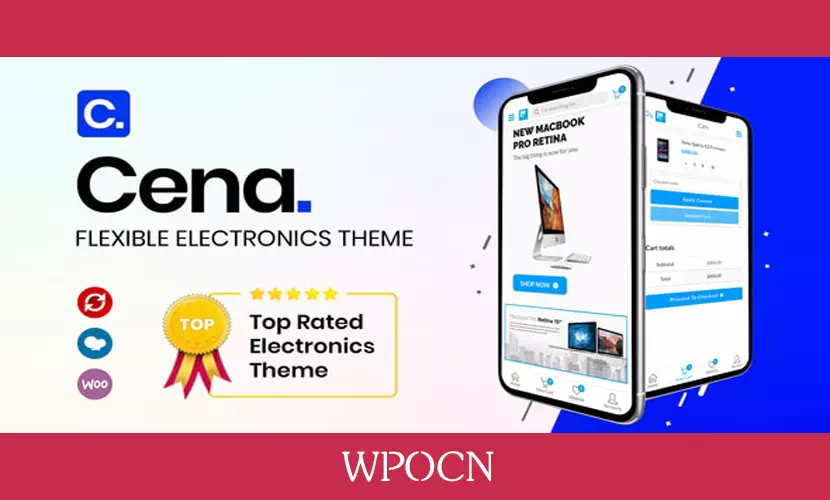 Cena Store英文版主题 – 多用途商城WordPress主题-糖果博客