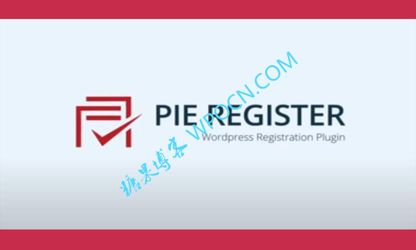 Pie Register Premium – 自定义注册表单插件汉化版-糖果博客
