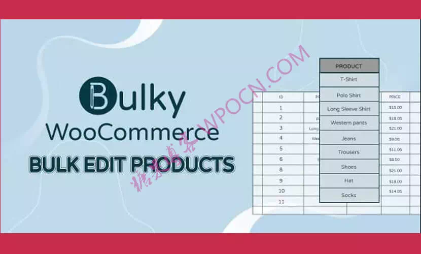Bulky – 批量编辑产品、订单、优惠券插件汉化版-糖果博客